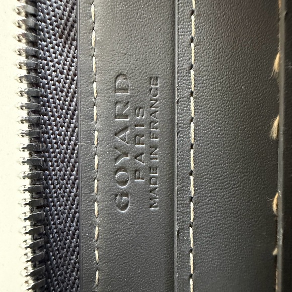 Goyard Matignon PM Gray Zip Wallet - Picture 7 of 12